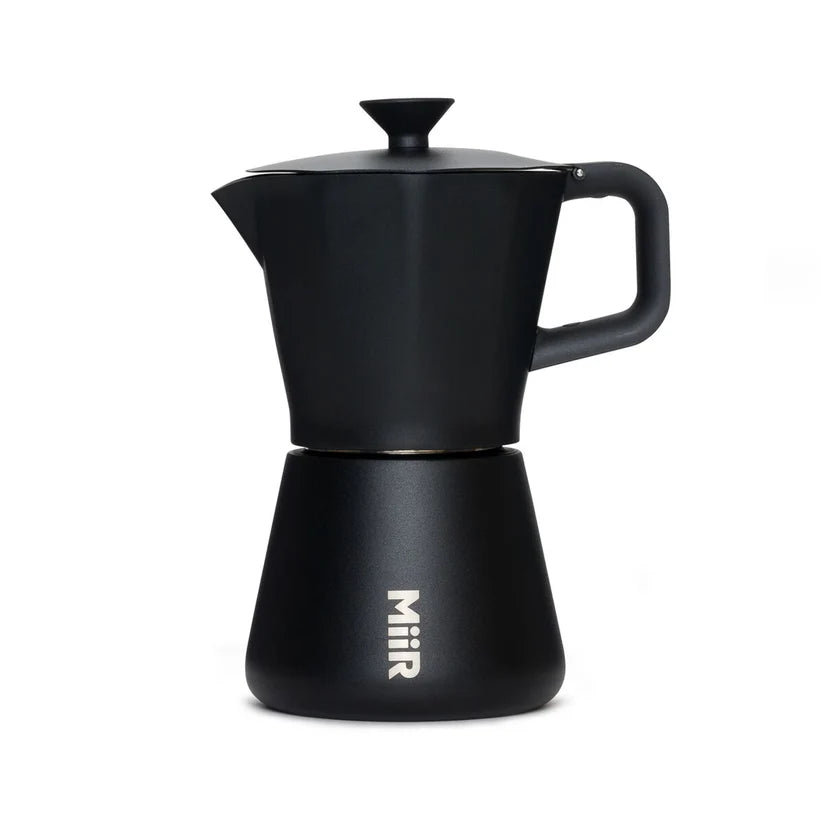 MIIR | Moka Pot | 6 cups | Black