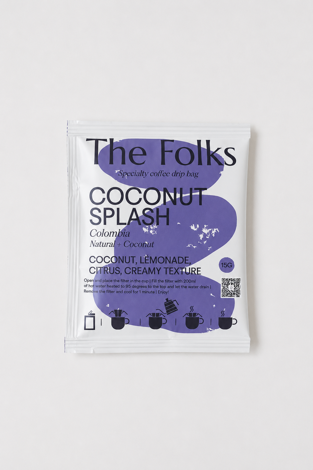 Caixa de 10 sacos drip (Coconut Splash)