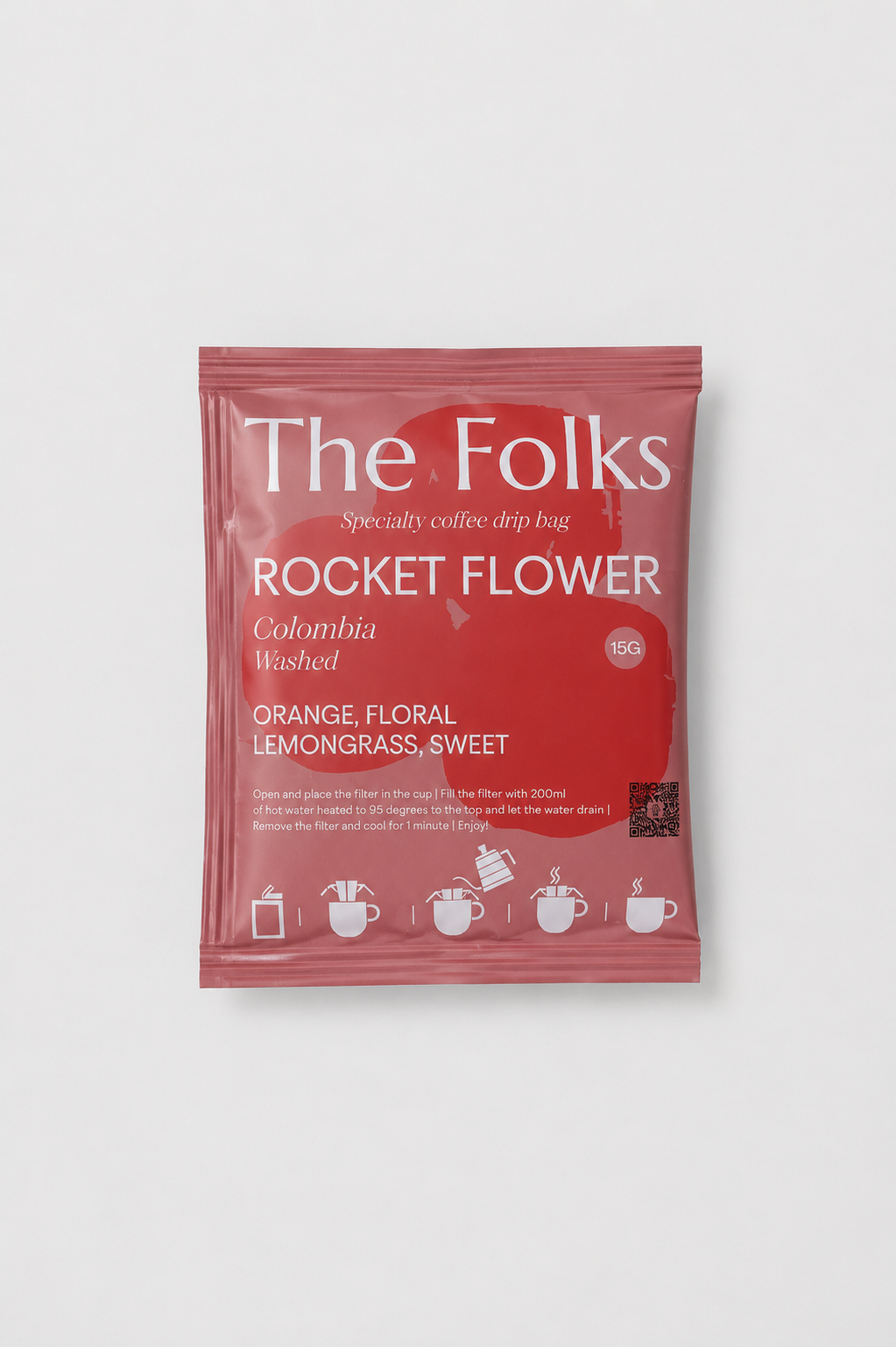 Saco drip Rocket Flower - Colômbia 🇨🇴