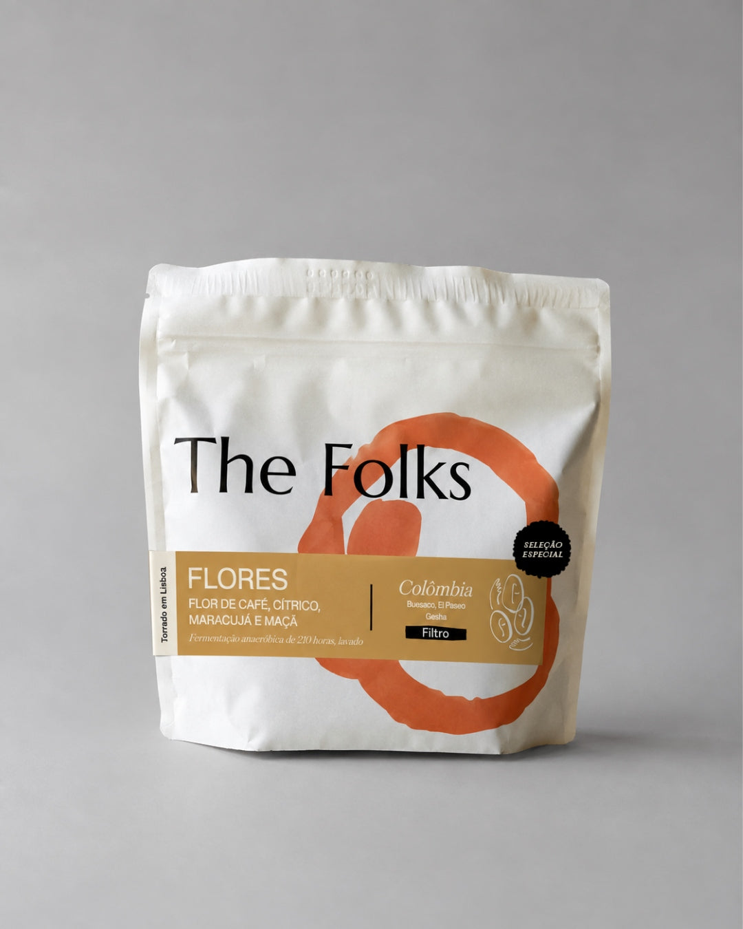 Fresh Flores Colombia beans by The Folks, showcasing a colorful heap of dried beans in a natural setting.