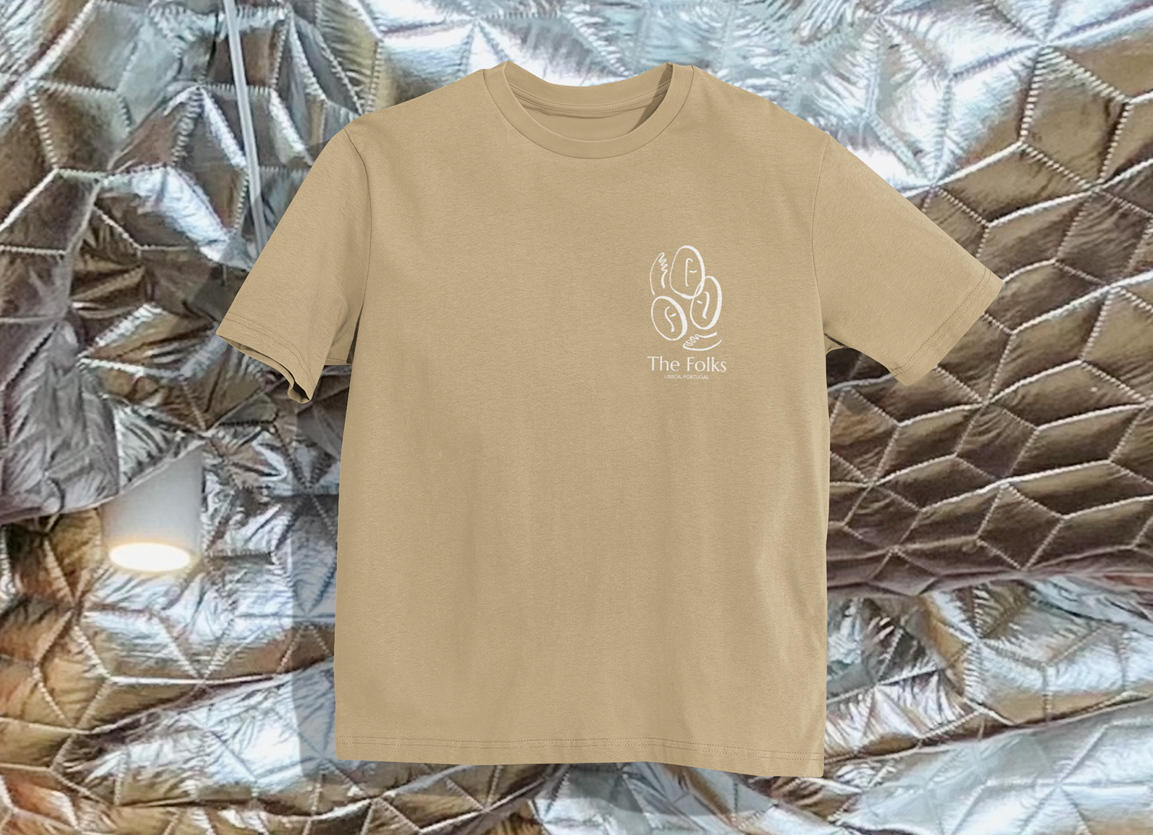 Heavyweight T-Shirt Beige