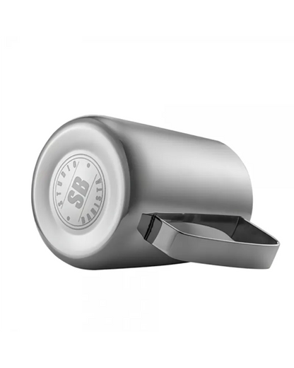 Comandante Studio Barista Classic Milk Pitcher 600ml for coffee, with a sleek stainless steel design and ergonomic handle.