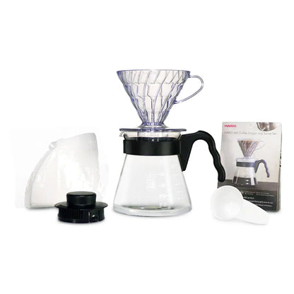 Hario V60-02 Coffee Dripper & Server Set