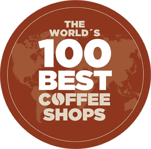 The World's 100 Best Coffee Shops badge